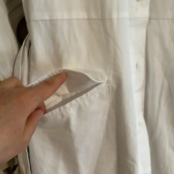 NWT Banana Republic POPLIN MIDI SHIRTDRESS, - Picture 7 of 13